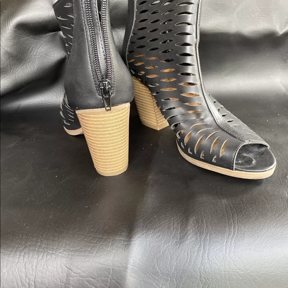 Rampage Black chunky women’s Shoe Sz 8_526 - Picture 4 of 5